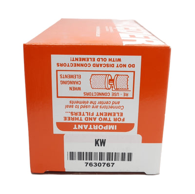 New Schroeder KW 7630767 Hydraulic/Pneumatic Filter Element, 150Psi, ø3.9in x 9.1in