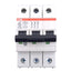 New ABB S203U-K30 Miniature Circuit Breaker, 3-Pole, 240-400VAC 30A, DIN Rail