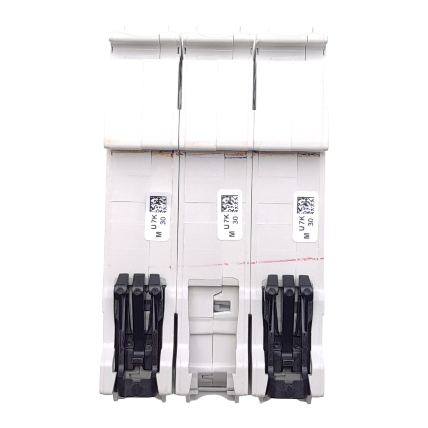 New ABB S203U-K30 Miniature Circuit Breaker, 3-Pole, 240-400VAC 30A, DIN Rail