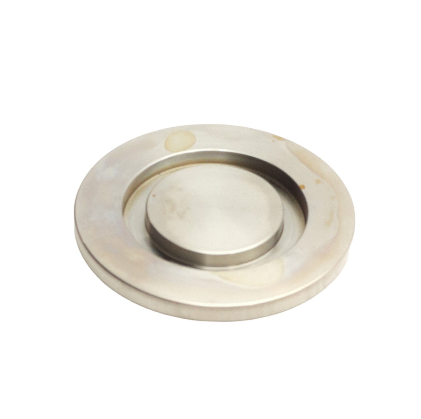New Lot of 2 Aligent KF250000SB Blank Off Flanges, NW25, Stainless Steel, 0.2in L