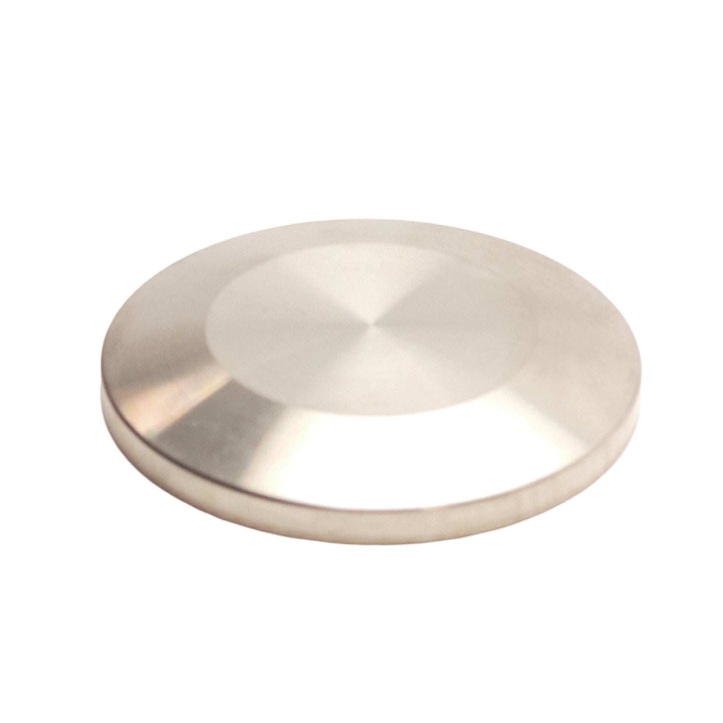 New Lot of 2 Aligent KF250000SB Blank Off Flanges, NW25, Stainless Steel, 0.2in L