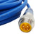 New Turck P-RSV RKV 40-2184XL-15M Hazardous Location Cordset, 7/8" Minifast, 4 Poles