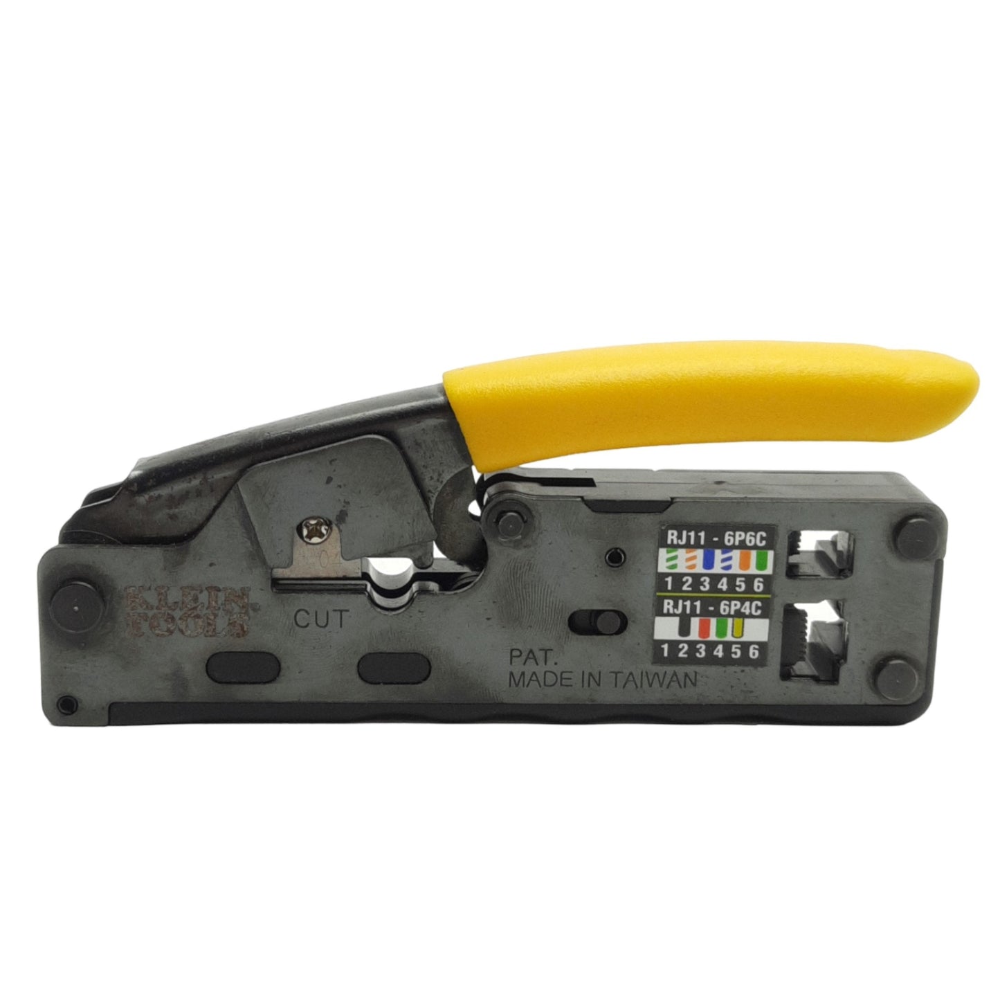 New Klein Tools VDV226-107 Ratcheting Data Cable Crimper / Stripper, RJ45 & RJ11/12