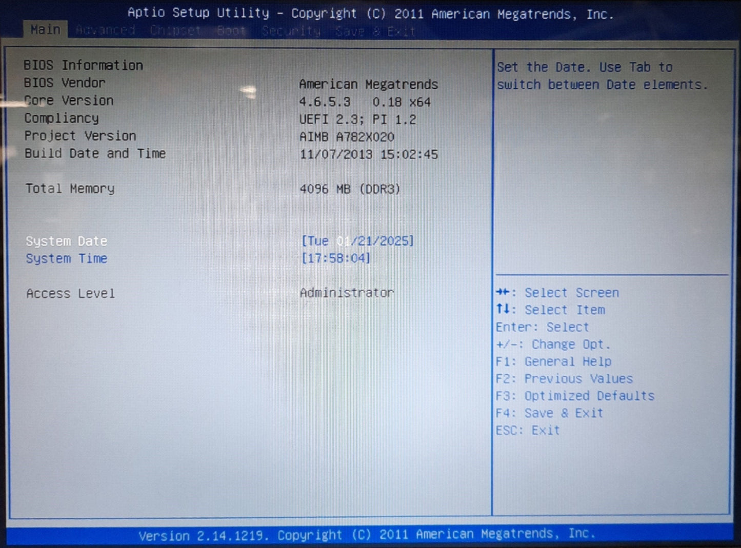 Used Advantech AIMB-782 Motherboard & CPU Intel i7-3770 4GB RAM *No I/O Shield*