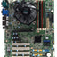 Used Advantech AIMB-782 Motherboard & CPU Intel i7-3770 4GB RAM *No I/O Shield*
