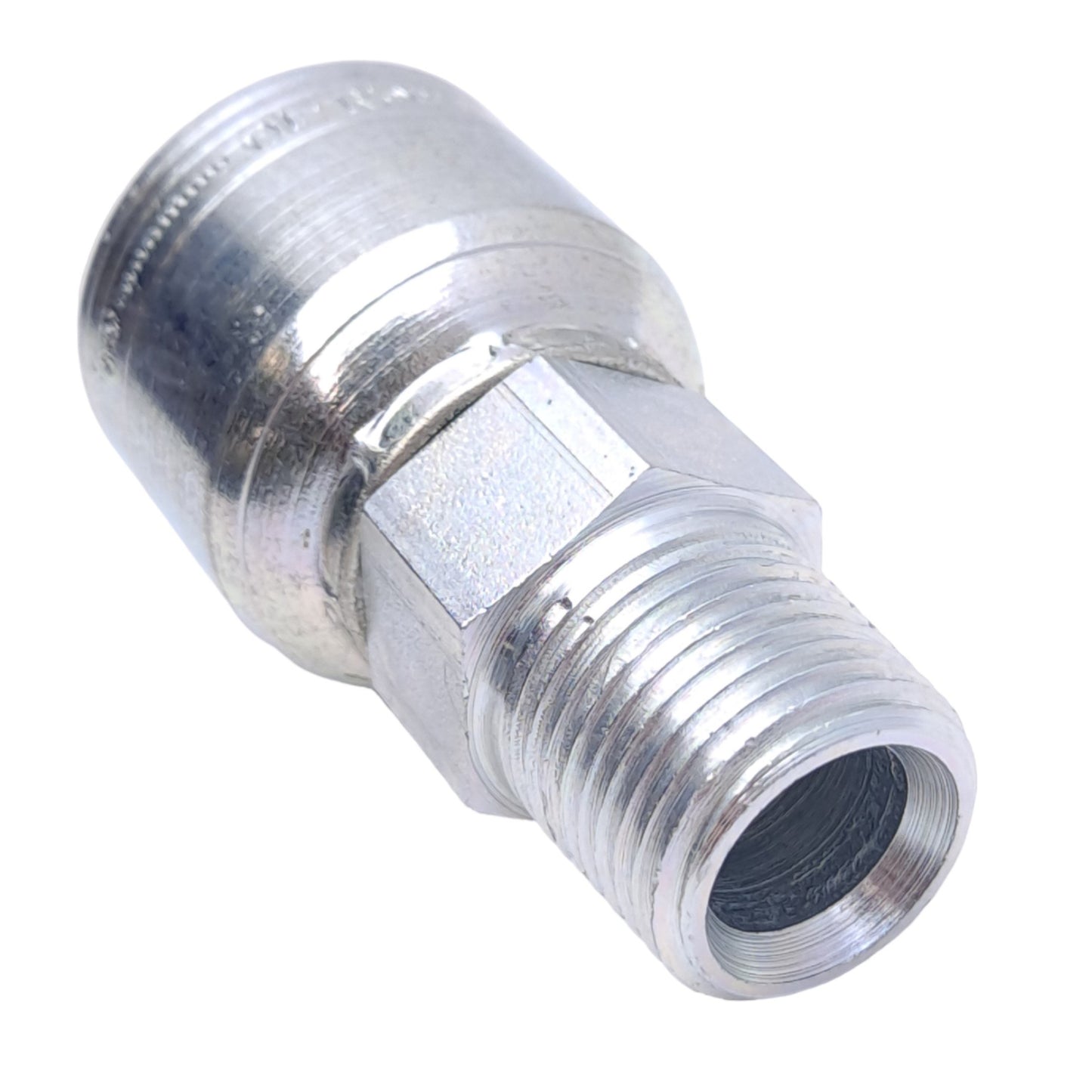 New Danfoss 1AA8MP10 Straight Crimp Hose Fitting, 1/2-14 NPTF, -10 Hose, 6000PSI Max