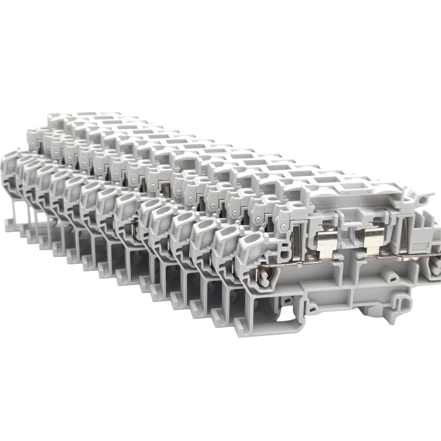 New Lot of 15 ENTRELEC 029009126 Fused Terminal Block, 630V 6.3A, 5x20/25mm