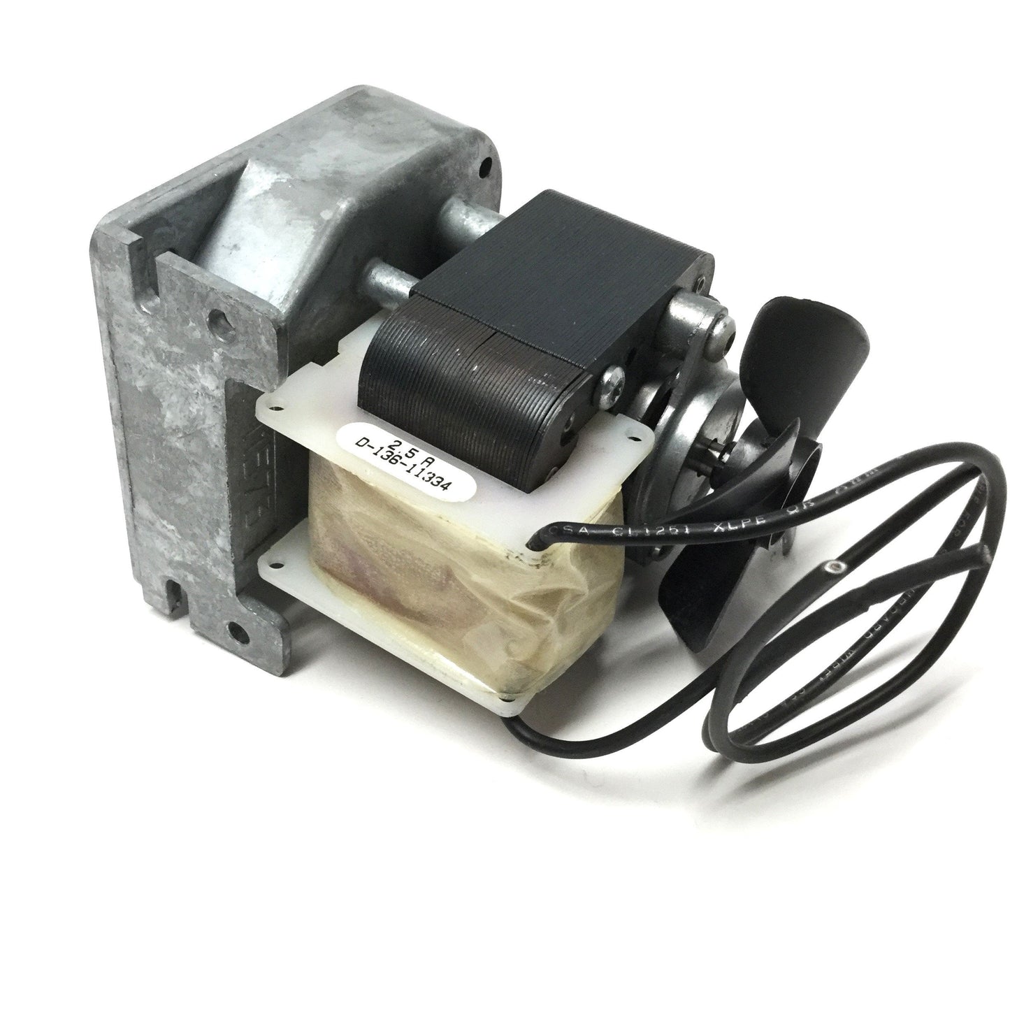 Used Rex Engineering 6142K56 AC Gear Motor 115VAC, 35RPM, 15in-lb, 1/120HP
