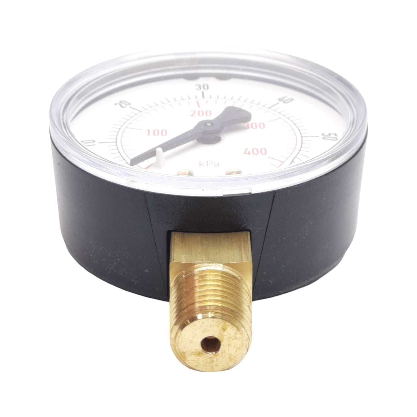 New Lot of 2 NOSHOK 25-100-60-PSI/KPA Pressure Gauge, ø2-1/2in, 0-60PSI, 1/4in NPT