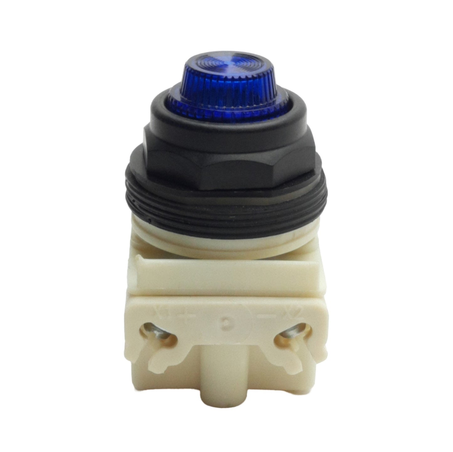 New Schneider Electric 9001SKP35LLL31 Pilot Light, 30mm, Blue, 24VAC/DC, Flat Lens