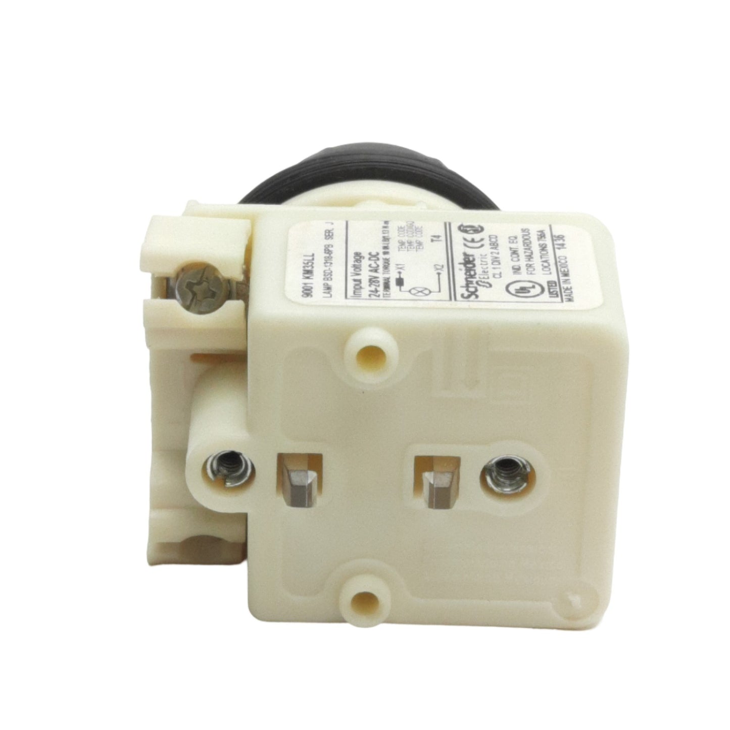 New Schneider Electric 9001SKP35LLL31 Pilot Light, 30mm, Blue, 24VAC/DC, Flat Lens