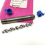 New – Open box Nordson 7700366 Stainless Steel In-Line Spiral Pipe Mixer 3.75" Long x 1/4" NPT