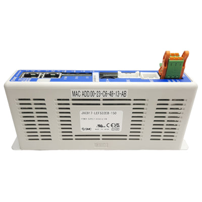 New SMC JXC917-LEFS32EB-150 Ethernet DC Step Motor Controller, Screw Mount