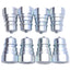 New Lot of 8 Stucchi M-IR38V NPT-E23 Hydraulic Interchange Coupler, 3/8NPT, 30.0MPa