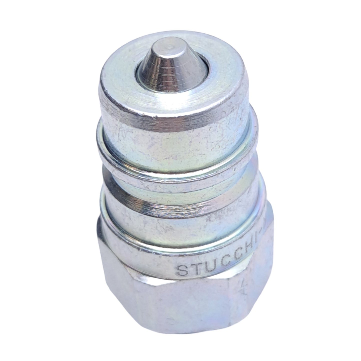 New Lot of 8 Stucchi M-IR38V NPT-E23 Hydraulic Interchange Coupler, 3/8NPT, 30.0MPa