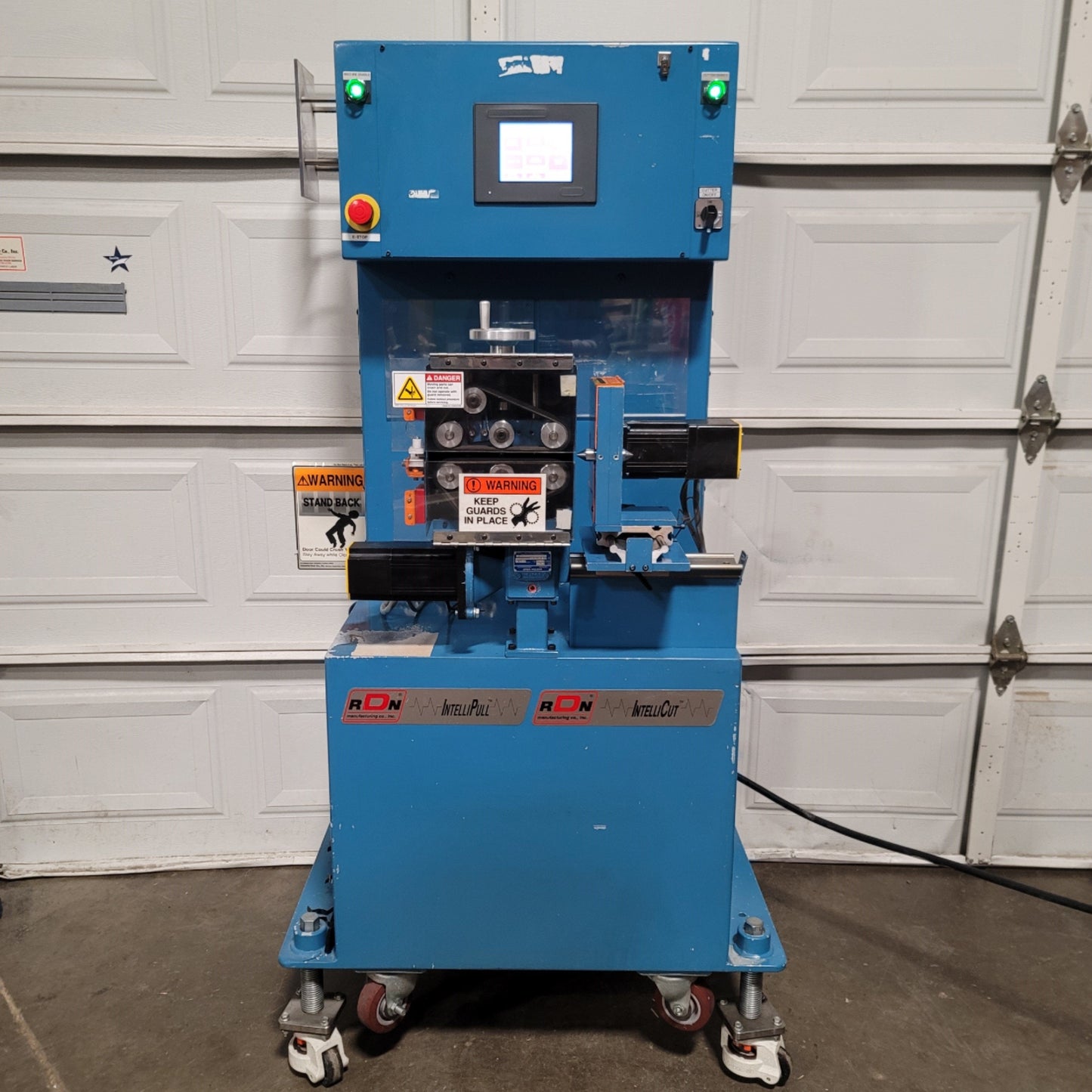 Used RDN IC-.5/206-1 Intellicut Puller-Cutter 0-1/2" 2000CPM 208VAC 1PH 50/60Hz 23A