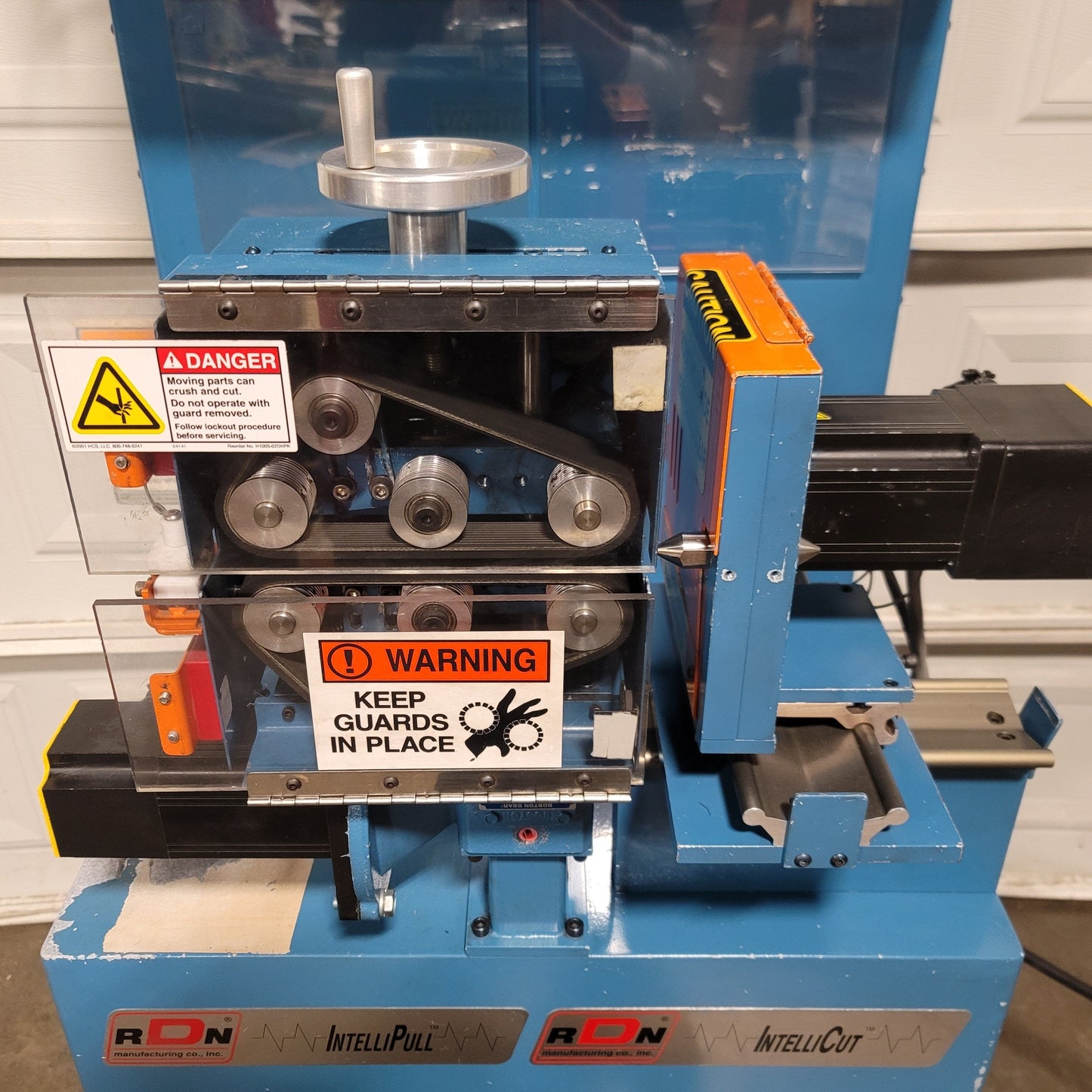 Used RDN IC-.5/206-1 Intellicut Puller-Cutter 0-1/2" 2000CPM 208VAC 1PH 50/60Hz 23A