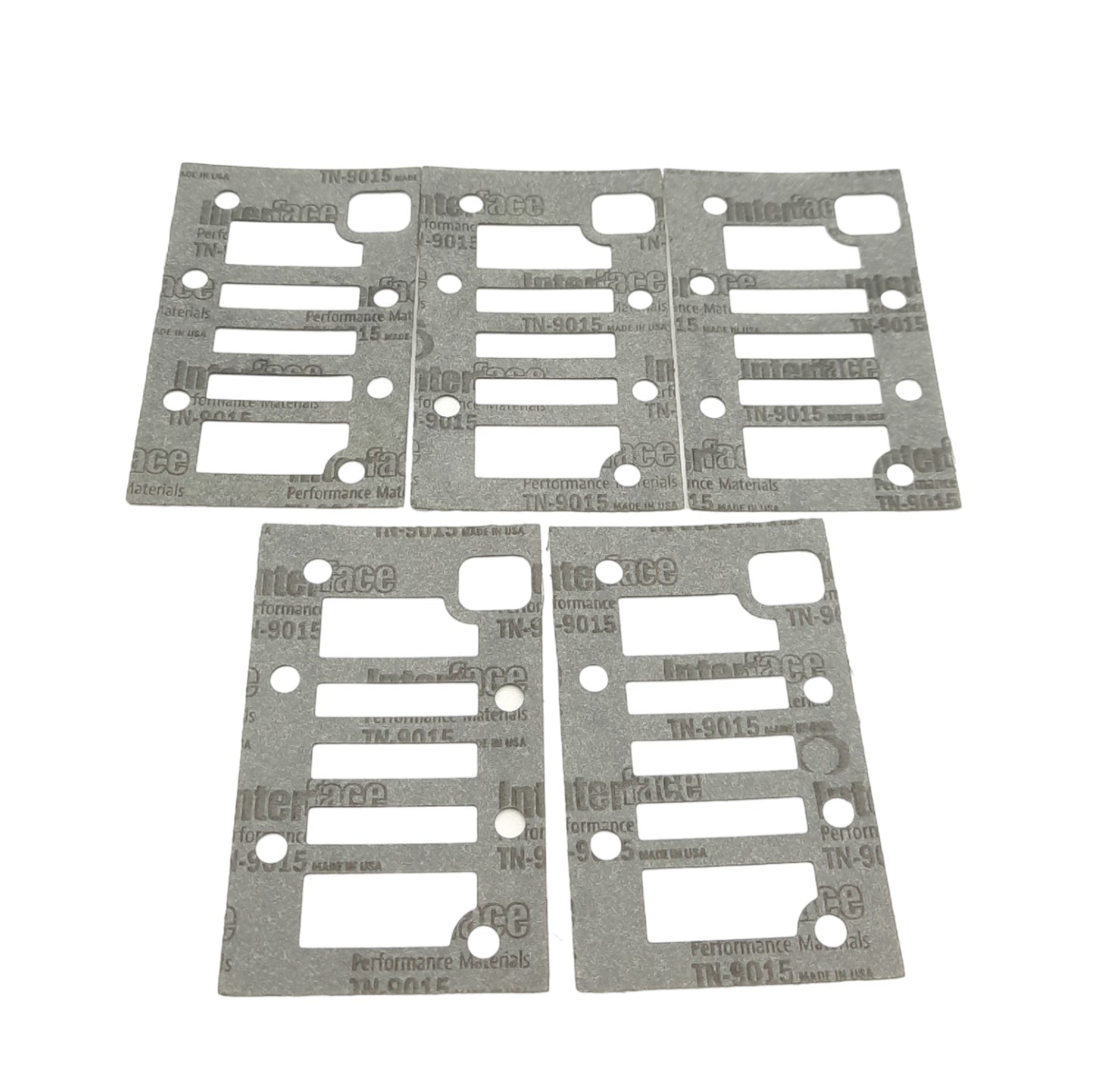 New Lot of 5 Emerson 113-205 Body To Base Mounting Gaskets For Numatics Mark 40