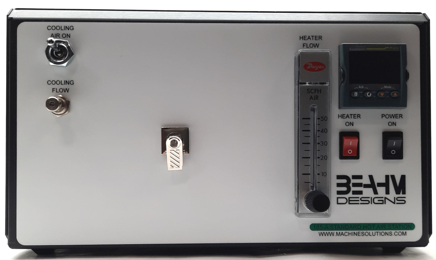 Used Beahm 185-A Standard Hot Air System Controller 5-50SCFH 120/240VAC *No Heater*