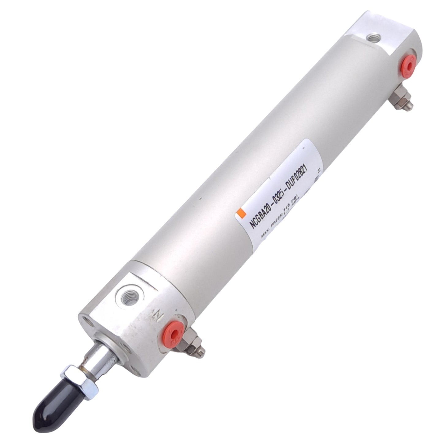 New SMC NCGBA20-0325-DUP02821 Cylinder, ø3/4in Bore, 3.25in Stroke, 1/8NPT, 1.0MPa