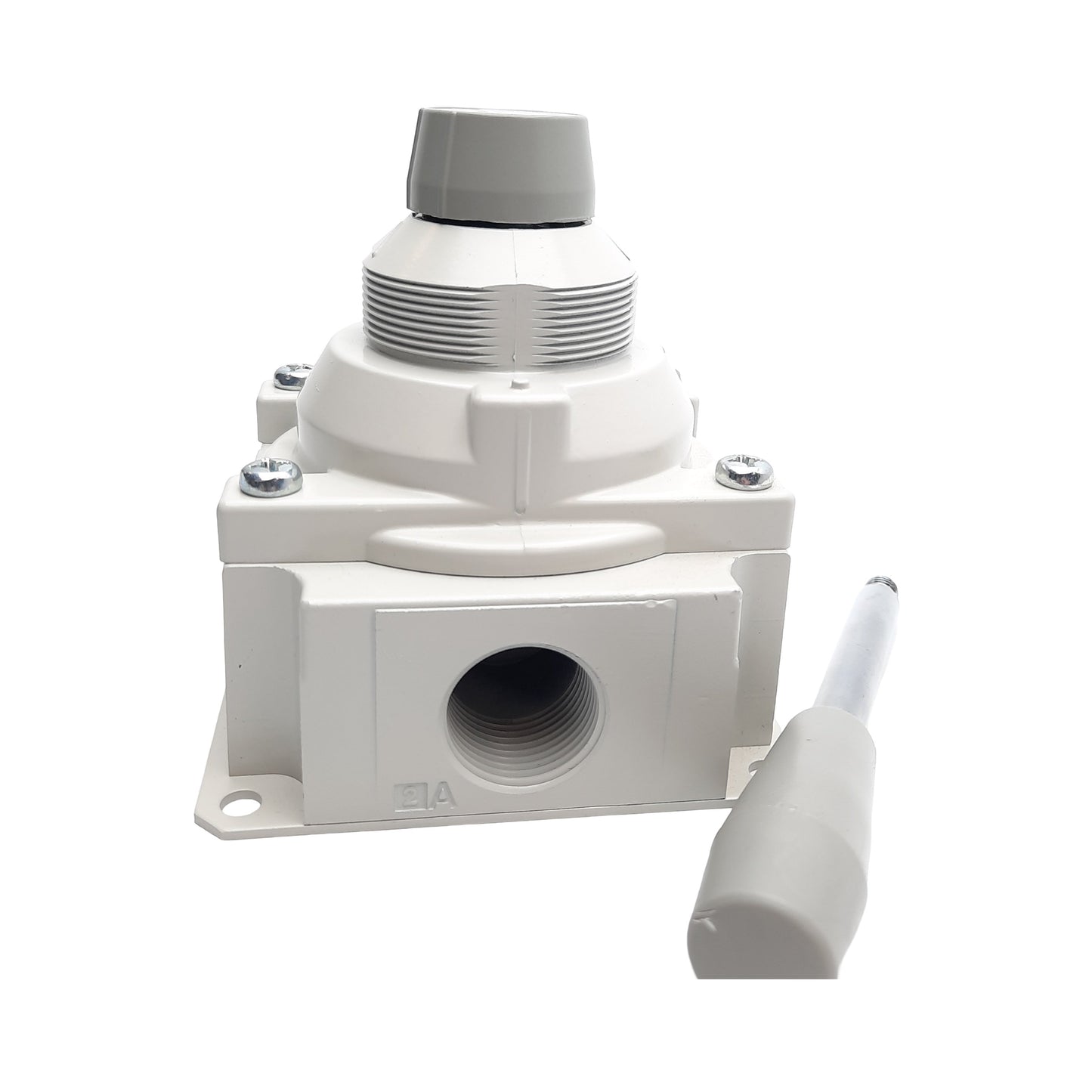 New SMC VH401-N06 Aluminum Rotary Hand Valve, 3/4in NPT Threaded Female, 4-Port