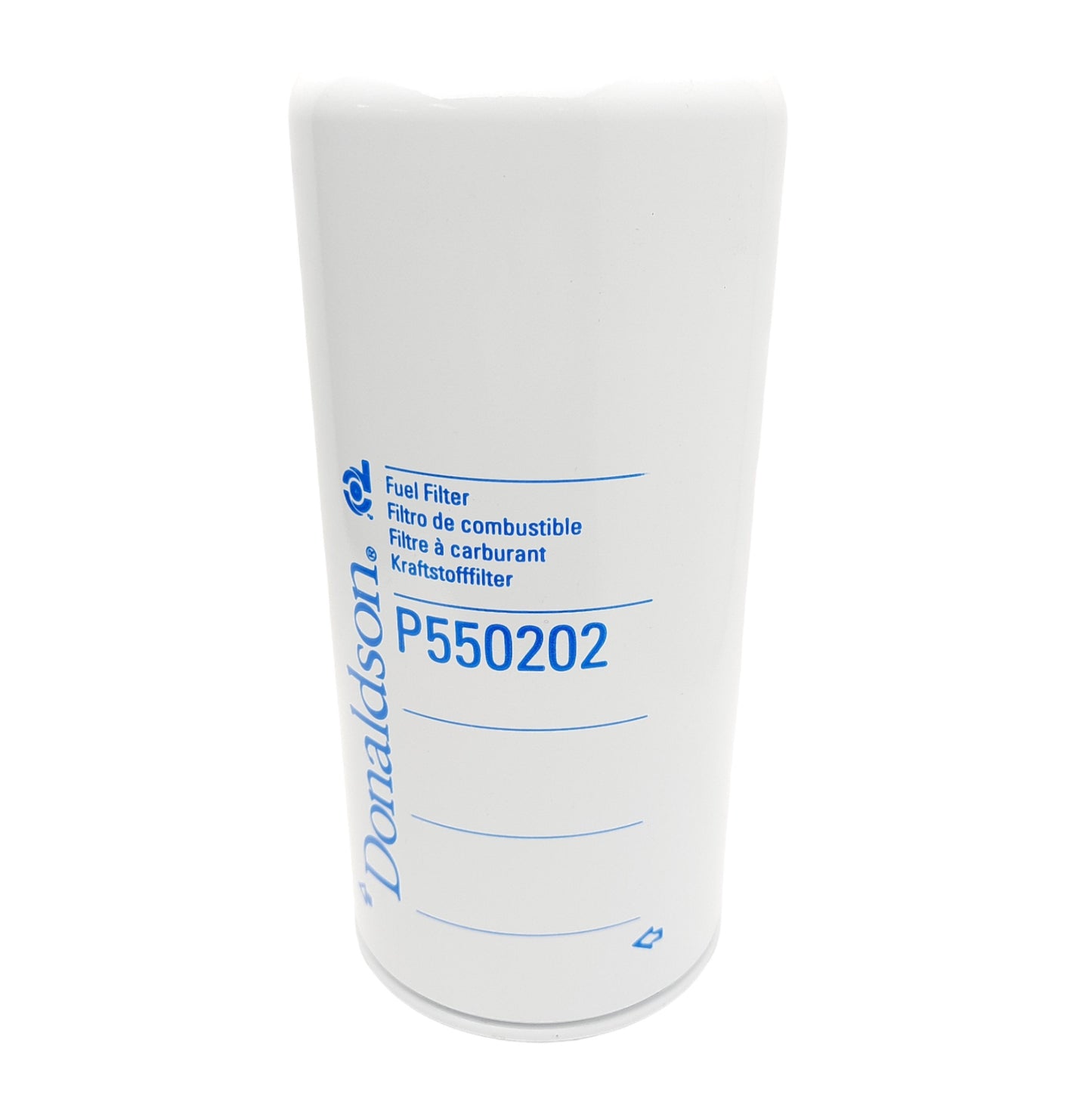 New Lot of 2 Donaldson P550202 Spin-On Fuel Filter, 1-1/4-12 UN, Cellulose, 9 Micron