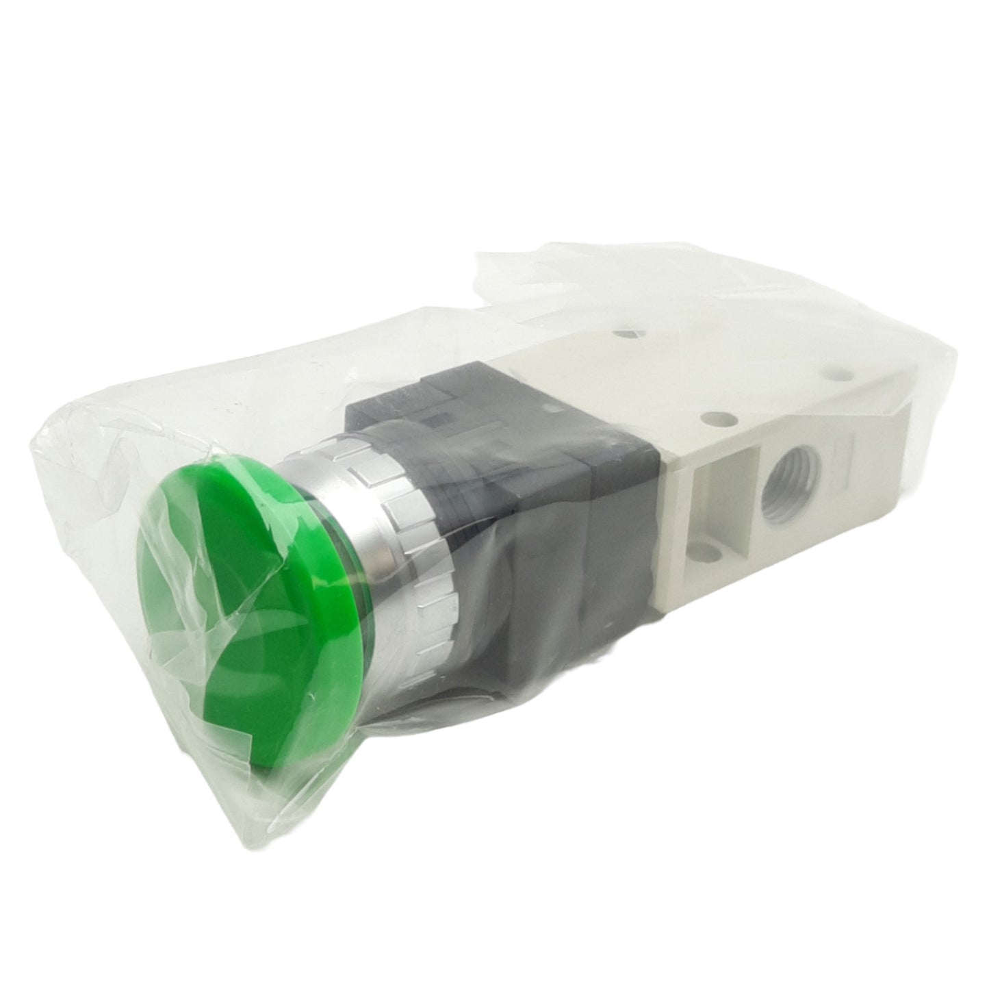 New Ross 1223B2MBG Pushbutton Valve, 1/4in NPT, 3/2-Way, 8 bar Max, 40mm Mushroom