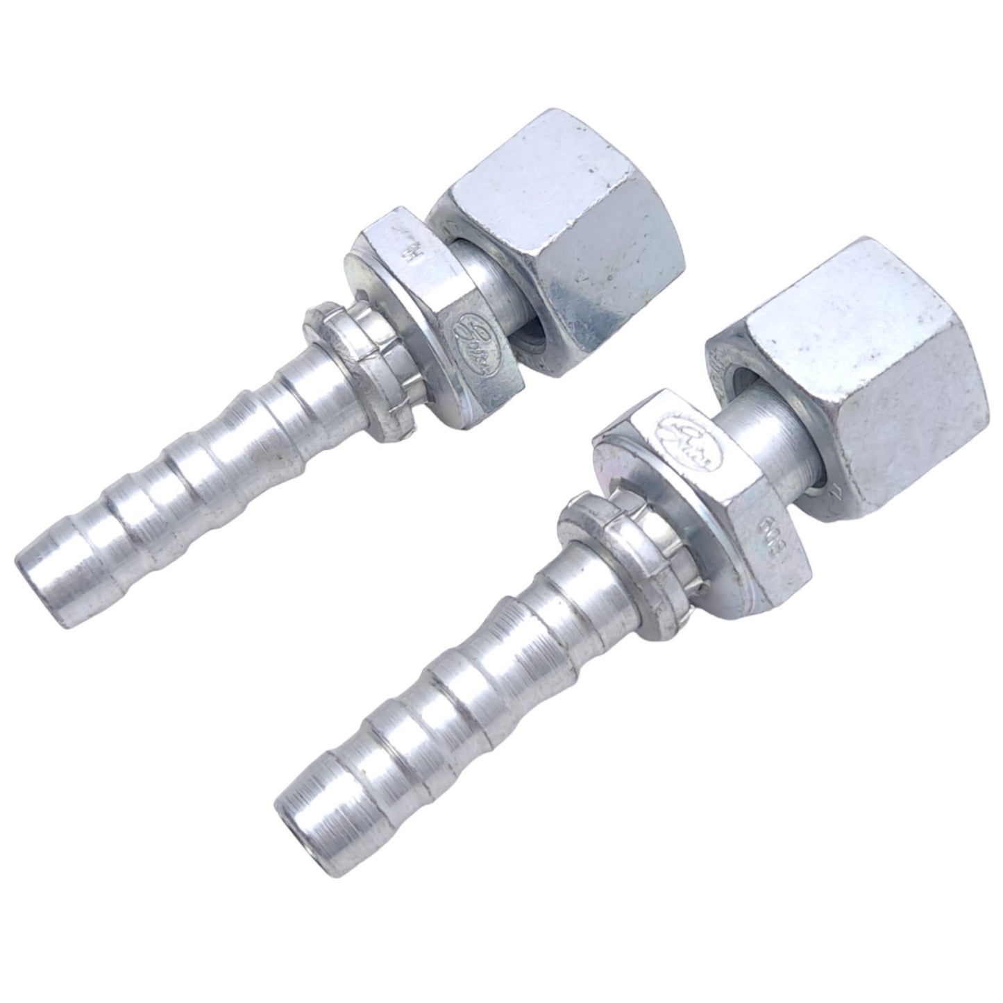 New Lot of 2 Gates 6GS-6FFORX 734730145 Hydraulic Coupling, ø3/8in ORS, ø3/8in Hose