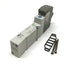 Used SMC SY3140-5WOZ Solenoid Control Valve, 5-Port 2-Position, 24VDC Coil, 3-Pin M8