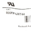 New Allen Bradly 800FP-LMT44 E-Stop Pushbutton Operator, 22mm, 40mm Mushroom