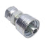 New Danfoss 1A6JM6 Straight Crimp Hose Fitting, Male JIS Seat, G 3/8, -6 Hose