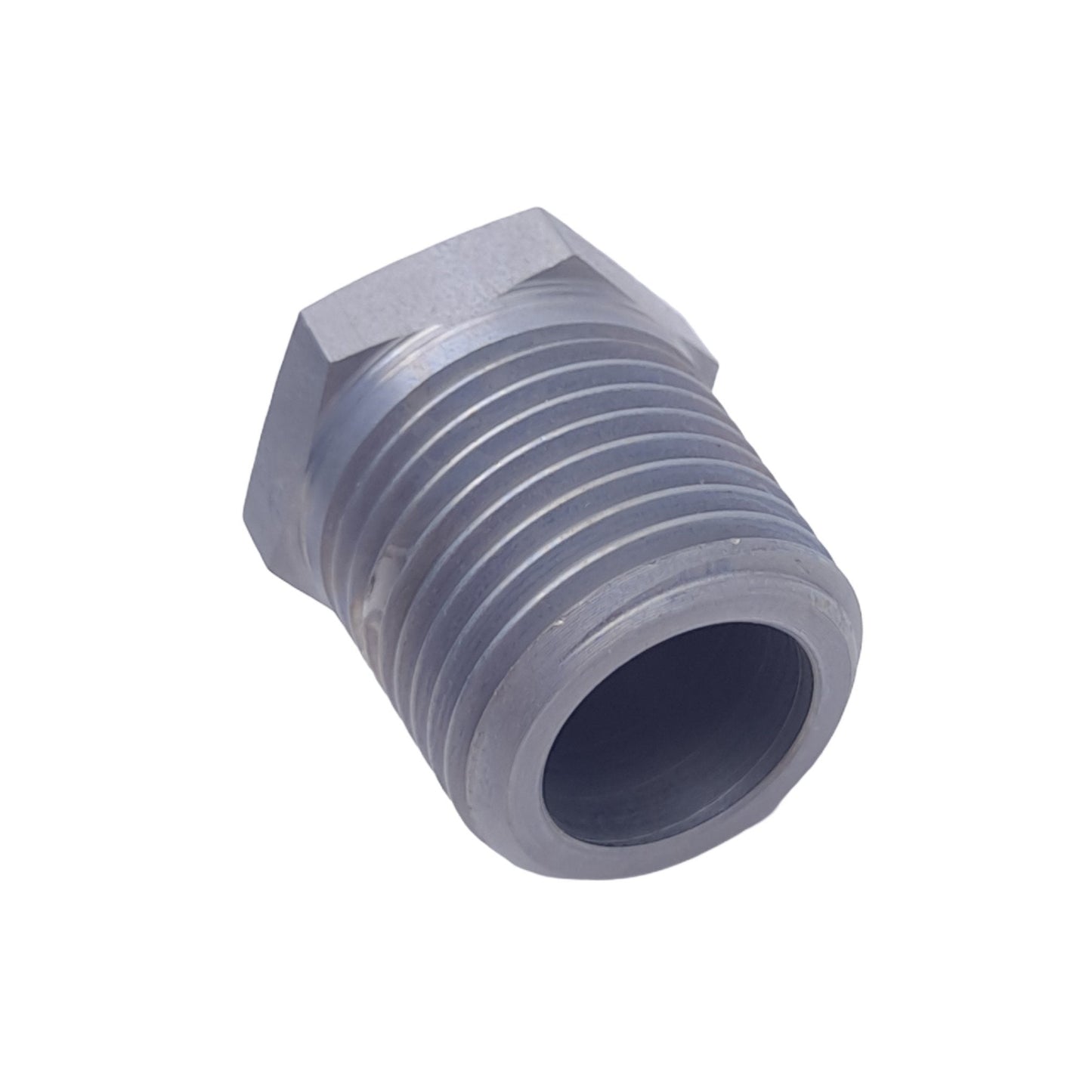 New Lot of 3 Parker 1/2HP3MS Port Plug w/ Cap, 1/2in BSPT Male, 22mm Hex, 6000 PSI