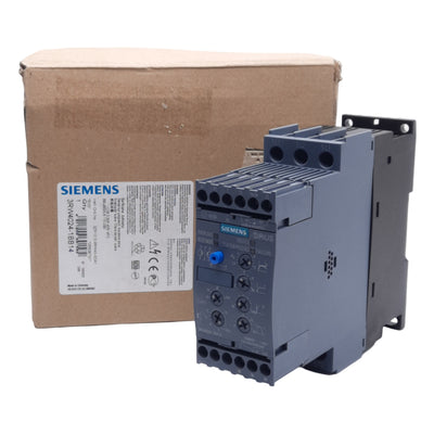 New Siemens 3RW4024-1BB14 Soft Starter, 5.5kW, 200-480VAC, 110-230VAC/DC Control