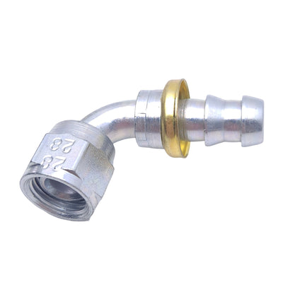 New Danfoss 190516-6S Barb Hose Fitting, 90°Elbow, JIC 37°, 9/16-18, ø3/8in, -6 Hose