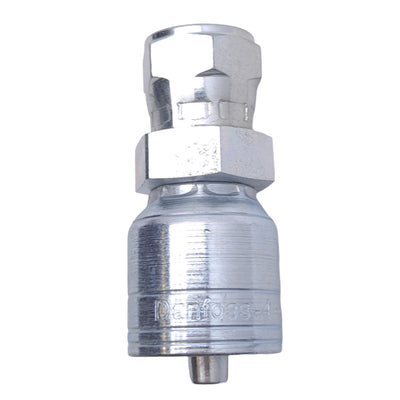 New Danfoss 1A4JM4 Straight Crimp Hose Fitting, G 1/4, JIS/BSPP Swivel, -4 Hose