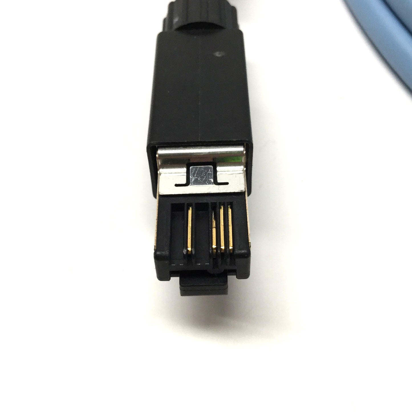 Used Omron XS5W-T421-EMD-K EtherCAT Network Cable Ethernet RJ45-RJ45 4-Pin, 3m Long