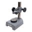 Used Mitutoyo 7004 Dial Gage Stand, ø30mm Shaft ø3/8in Stem, 4in Travel *Rusty Anvil*