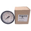 New NOSHOK 25-110-160-PSI/kPa Pressure Gauge, 160psi/kPa, 1/4in NPT, ø2.5in
