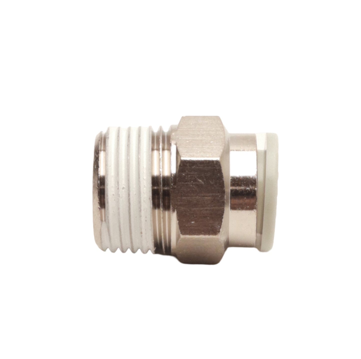 New Lot of 8 SMC KQ2H10-03NS Pneumatic Fittings, 3/8Rc to 10mm P2C Tube, 1.0MPa
