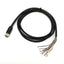 Used Murr 7000-19041-7020150 Cable Cordset M12 Female A-Coded, 12-Pin, 1.5m Long