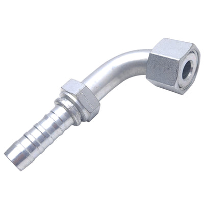 New Gates 12GS-12FFORX90M 734733445 Barbed Hose Fitting, 90° Elbow, ORFS, ø3/4in