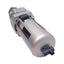 New SMC AW30-N03-Z-X64 Filter Regulator, 3/8 NPT, 43cm³ Drain, 7-125PSI Set, 1.0 MPa