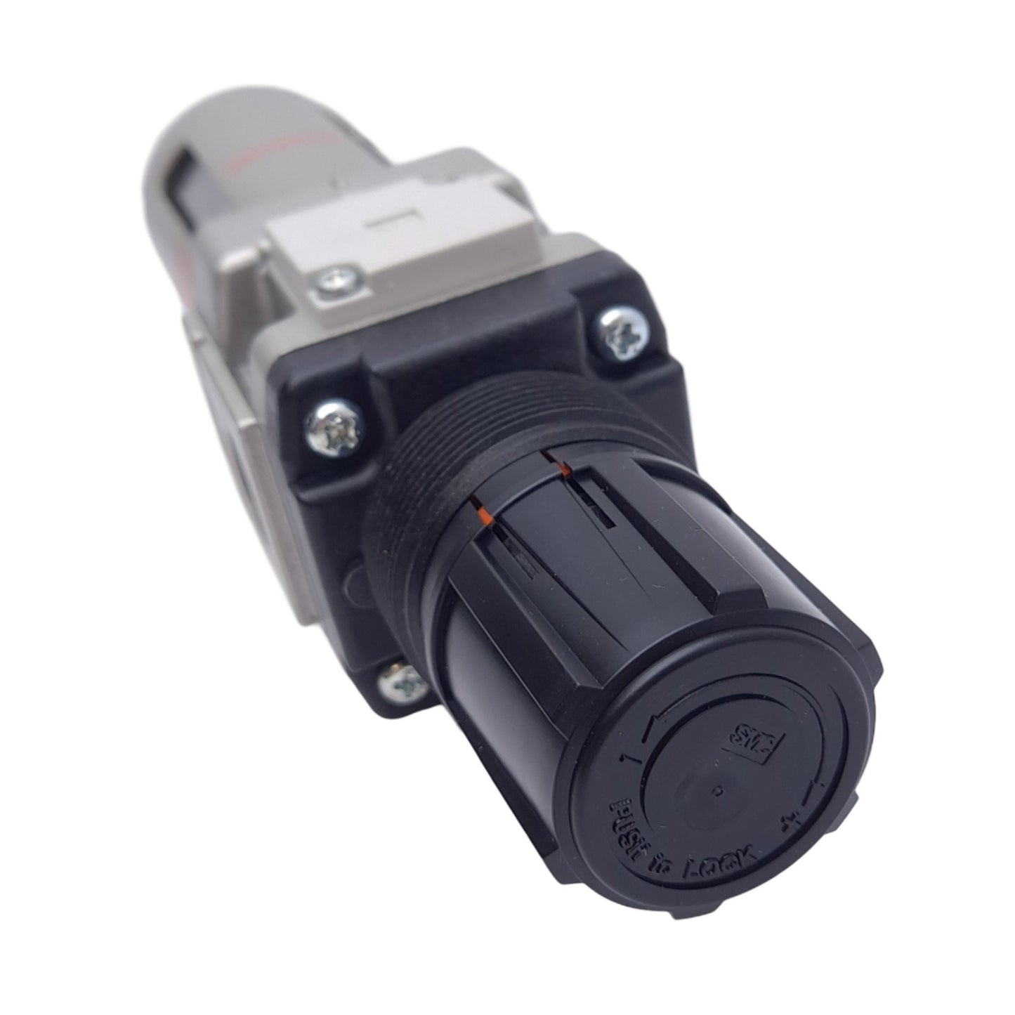 New SMC AW30-N03-Z-X64 Filter Regulator, 3/8 NPT, 43cm³ Drain, 7-125PSI Set, 1.0 MPa