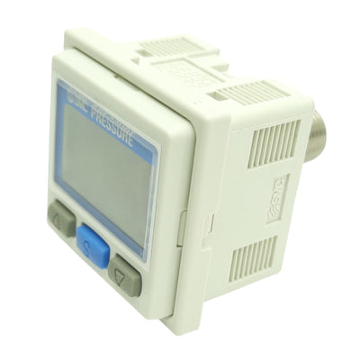 New SMC ZSE30AF-N01-N Compound Pressure Switch, 12-24VDC, -100 to 100kPa, 1 NPN