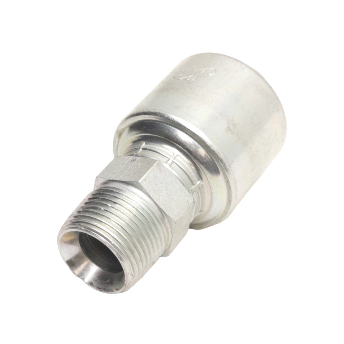 New Lot of 2 Gates 7100-00165 12G12MP Hydraulic Fitting 3/4in ID Crimp to 3/4in NPT