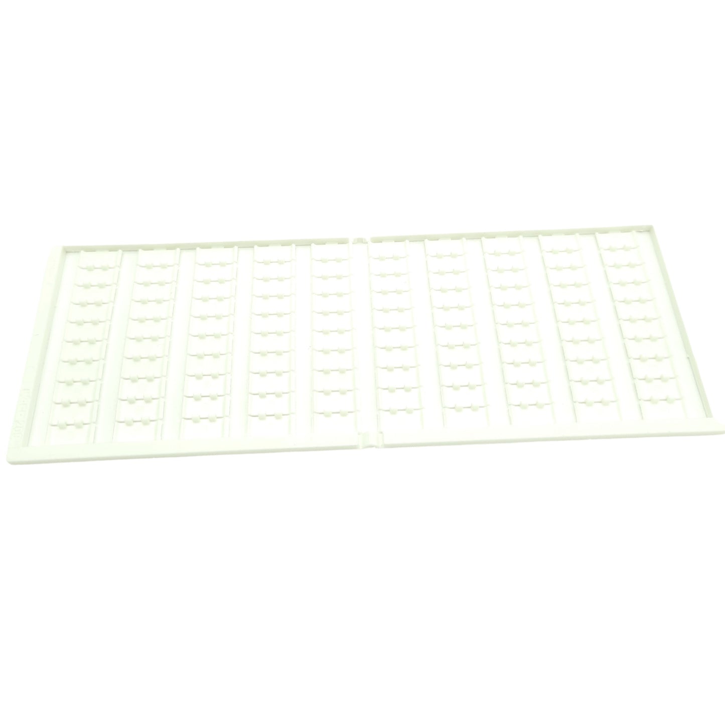 New Lot of 5 WAGO 209-501 Terminal Block Marker Sheets, Blank, 5mm, 10x10 Markers