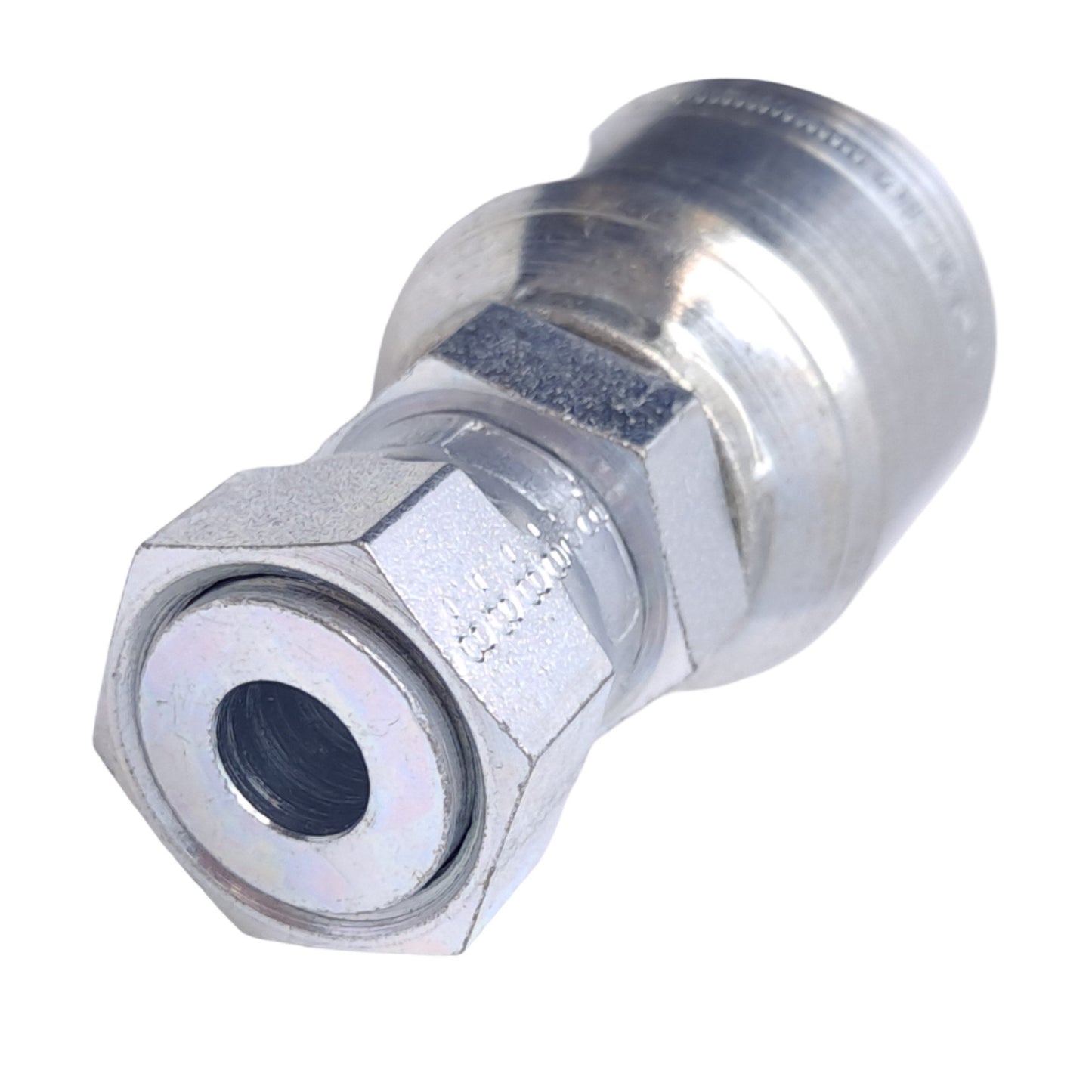 New Danfoss 1AA8FR10 Straight Crimp Hose Fitting, ORFS Swivel, -10 Hose, 8100 PSI