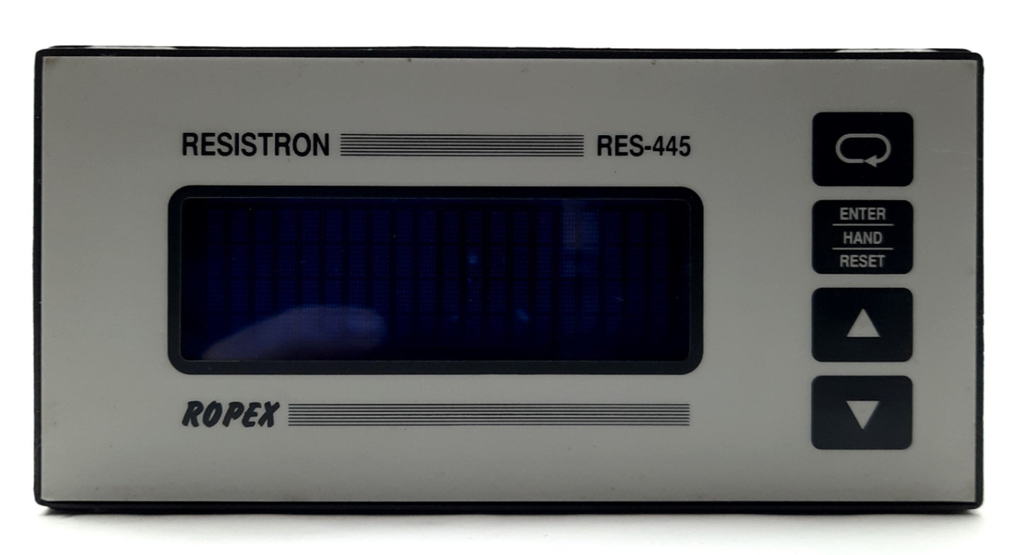 Used ROPEX RES-445-V Resistron Impulse Heat Sealing Band Controller, 0-500°C 230VAC
