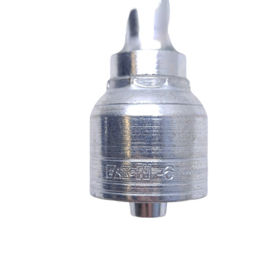 New Lot of 2 Danfoss 1AA6FRB6.038 Crimp Hose Fittings, 90° Elbow, ORFS, -6 Hose