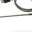 New – Open box Midwest 90° Rigid Sheath Bayonet Thermocouple, SS Hose, Type J, 7" x Ø3/16"